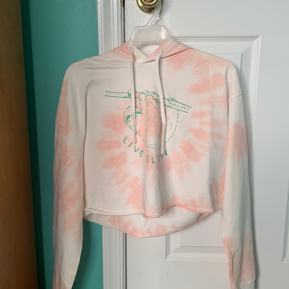 Pura Vida cropped hoodie